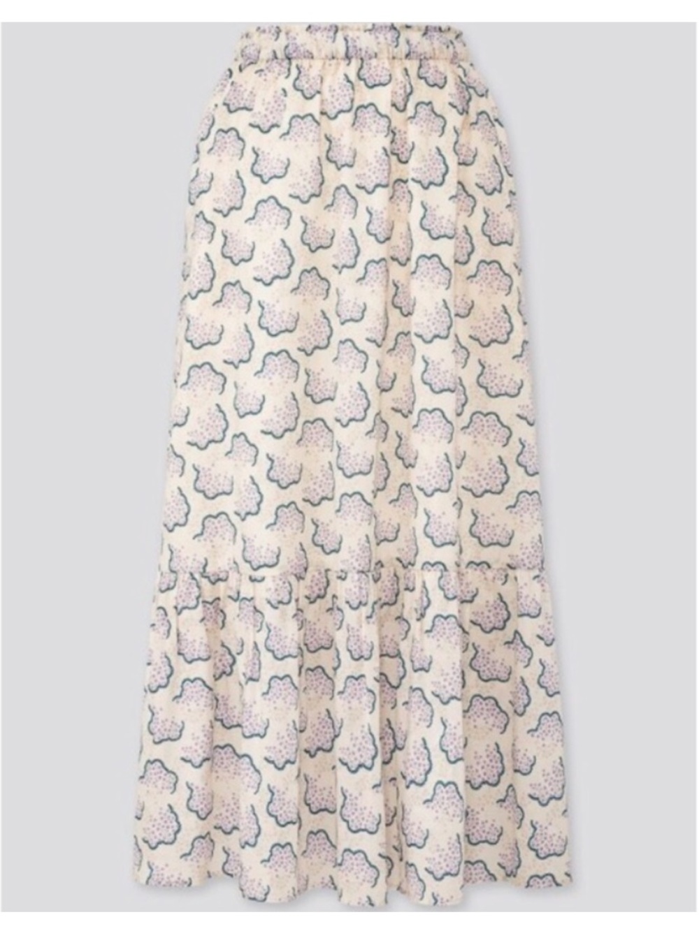 Uniqlo x Anna Sui Boho Cotton Skirt Sz M